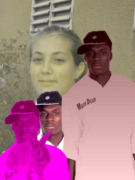 marine verniere  et mbaye diouf